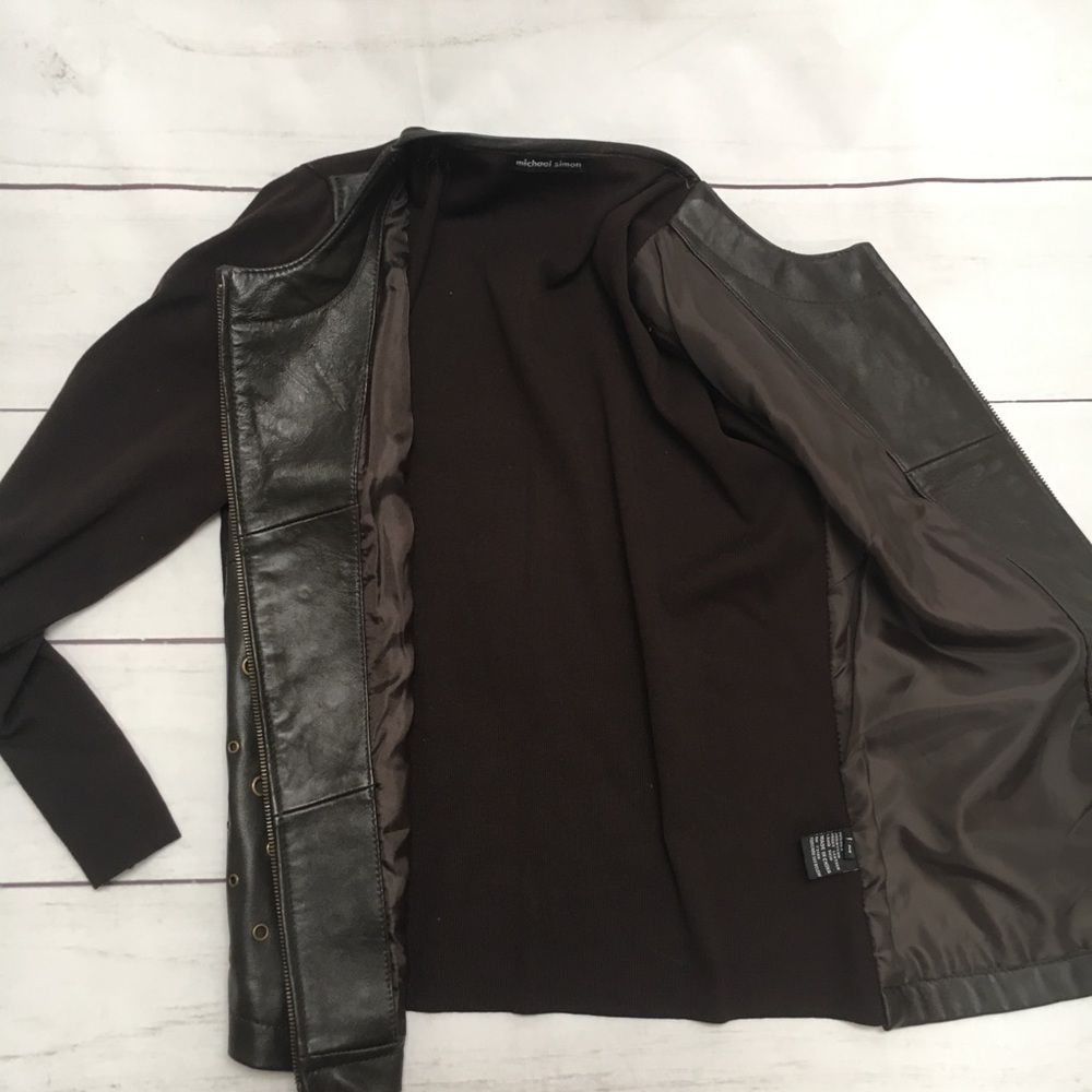 Brown/Black Michael Simon Jacket - image 3